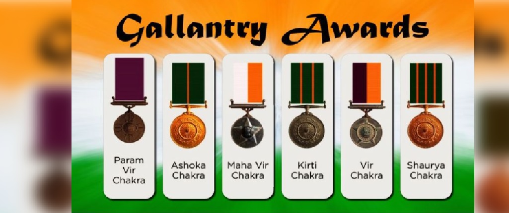 Government of India announced 1,057 Gallantry and Service Medals